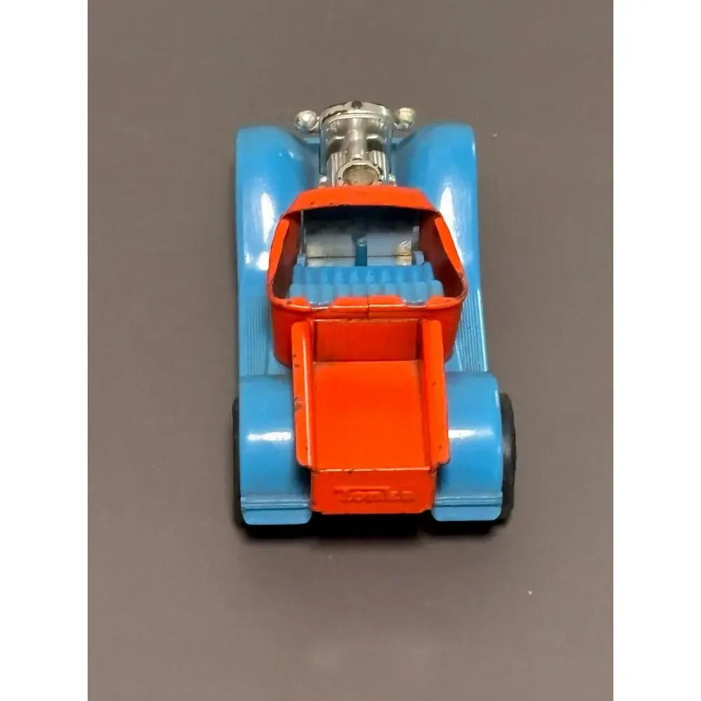 Vintage Tiny Tonka Scorcher #454 Ford Model T Hot Rod Truck Toy 1970's Red/ Blue